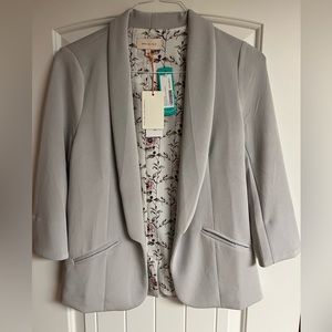 Skies are Blue Hannah Modal Scuba Blazer